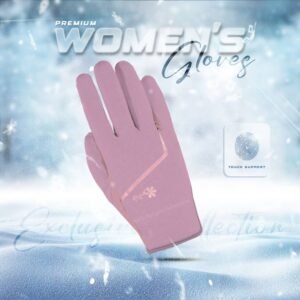 Women's Hand Gloves- Pink
