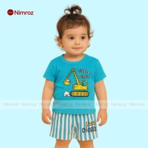 Kids T-shirt And Pant Set For Girls-211