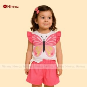 Kids T-shirt And Pant Set For Girls-206